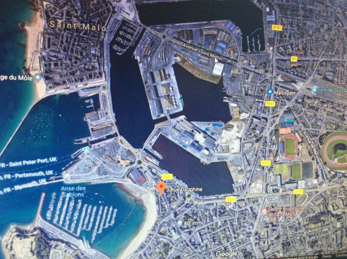 Le Dauphine 20M De La Plage Saint-Malo Zewnętrze zdjęcie